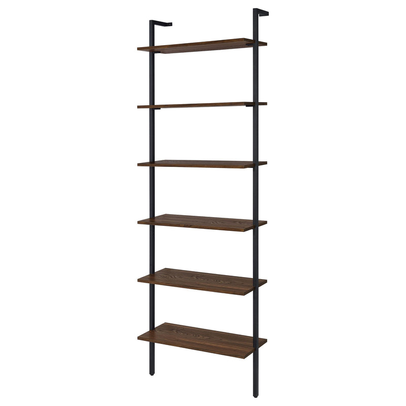 Owens 3-piece 96-inch Wall Mounted Bookshelf Set Walnut - Town Of Bargains Furniture - NY