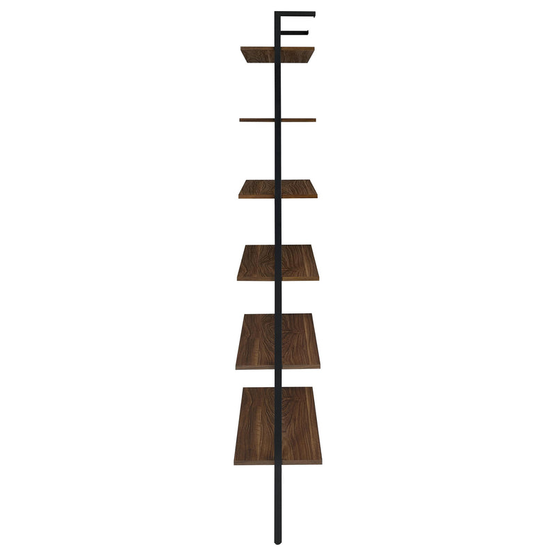 Owens 3-piece 96-inch Wall Mounted Bookshelf Set Walnut - Town Of Bargains Furniture - NY