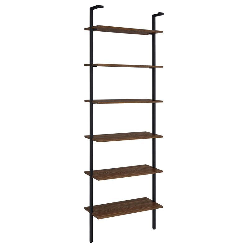 Owens 3-piece 96-inch Wall Mounted Bookshelf Set Walnut - Town Of Bargains Furniture - NY