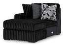 Midnight-Madness Sectional with Chaise - Town Of Bargains Furniture - NY