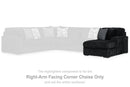 Midnight-Madness Sectional with Chaise - Town Of Bargains Furniture - NY