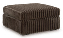 Midnight-Madness Oversized Accent Ottoman - Town Of Bargains Furniture - NY