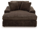 Midnight-Madness Oversized Chaise - Town Of Bargains Furniture - NY