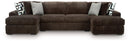 Midnight-Madness Sectional with Chaise - Town Of Bargains Furniture - NY