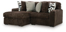 Midnight-Madness Sectional with Chaise - Town Of Bargains Furniture - NY