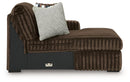 Midnight-Madness Sectional with Chaise - Town Of Bargains Furniture - NY