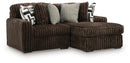 Midnight-Madness Sectional with Chaise - Town Of Bargains Furniture - NY