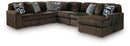 Midnight-Madness Sectional with Chaise - Town Of Bargains Furniture - NY