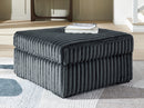 Midnight-Madness Oversized Accent Ottoman - Town Of Bargains Furniture - NY