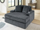 Midnight-Madness Oversized Chaise - Town Of Bargains Furniture - NY