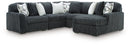 Midnight-Madness Sectional with Chaise - Town Of Bargains Furniture - NY