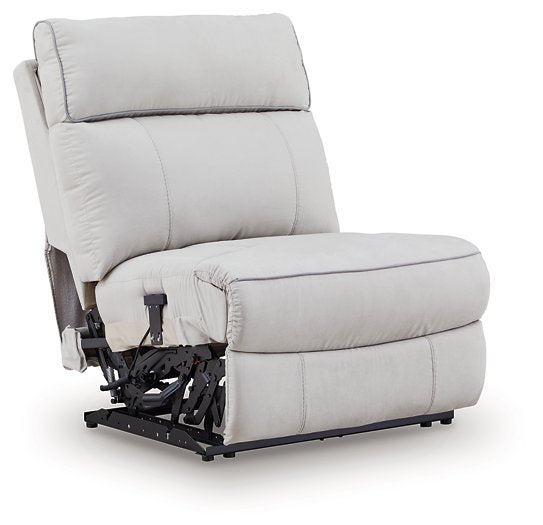 Social Pointe Reclining Sectional with Storage Console - Town Of Bargains Furniture - NY