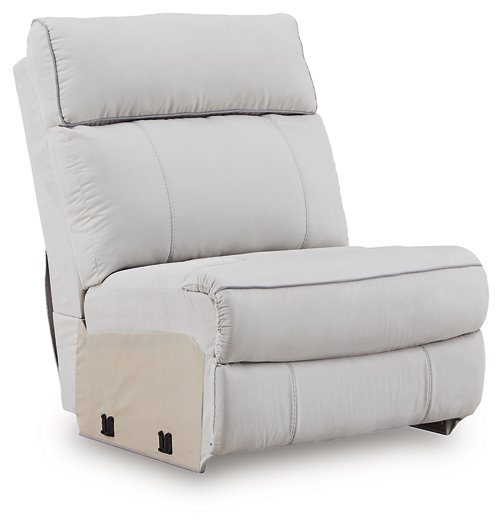 Social Pointe Reclining Sectional with Storage Console - Town Of Bargains Furniture - NY
