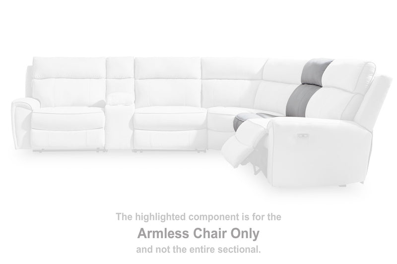 Social Pointe Reclining Sectional with Storage Console - Town Of Bargains Furniture - NY