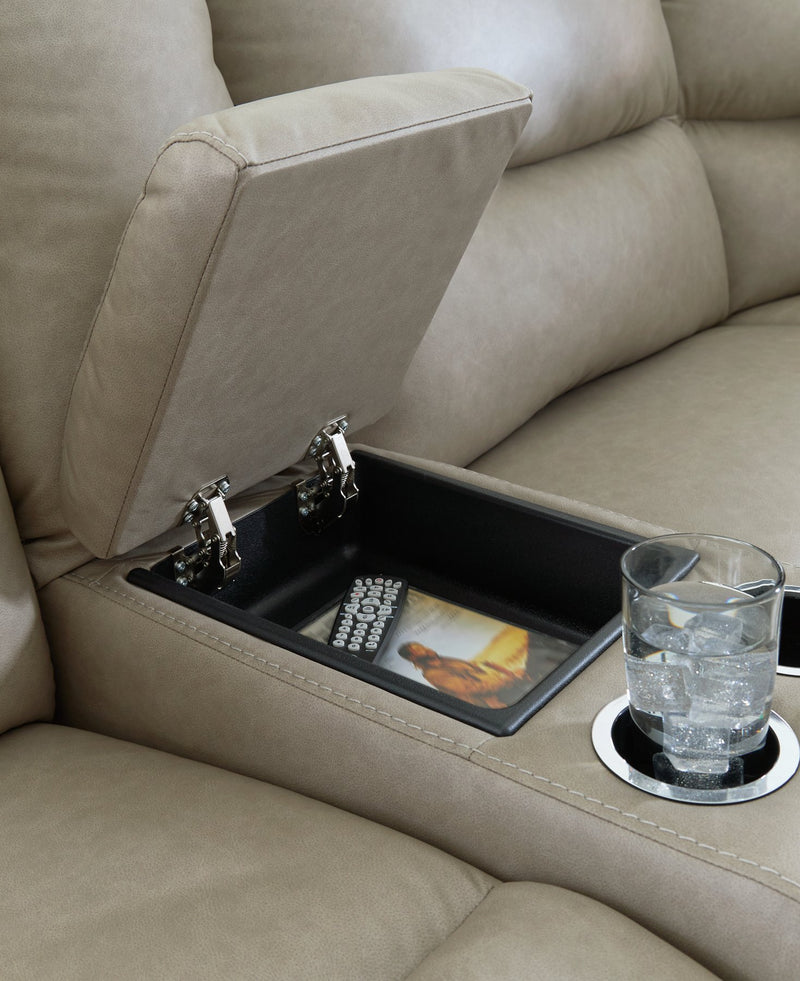 Narwhal Place Power Reclining Sectional - Town Of Bargains Furniture - NY