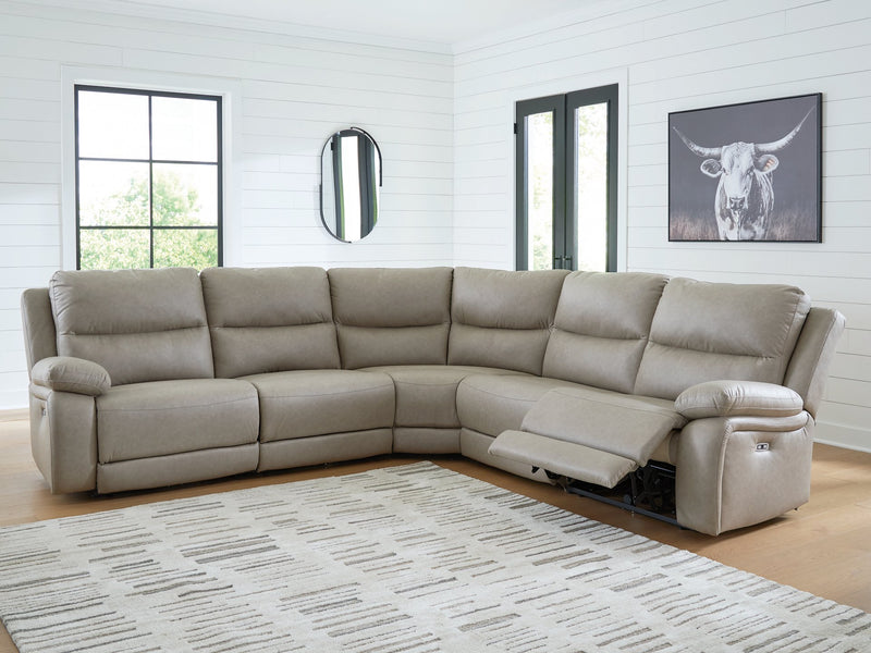 Narwhal Place Power Reclining Sectional - Town Of Bargains Furniture - NY