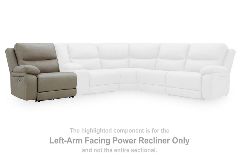 Narwhal Place Power Reclining Sectional - Town Of Bargains Furniture - NY