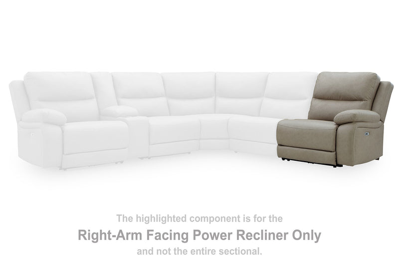 Narwhal Place Power Reclining Sectional - Town Of Bargains Furniture - NY