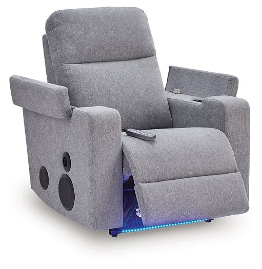 Pineland Power Glider Recliner with Audio System - Town Of Bargains Furniture - NY