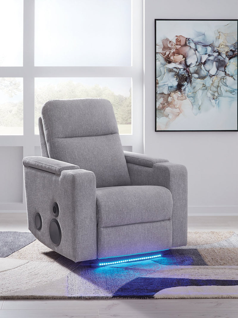 Pineland Power Glider Recliner with Audio System - Town Of Bargains Furniture - NY