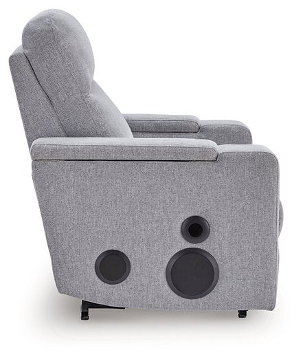 Pineland Power Glider Recliner with Audio System - Town Of Bargains Furniture - NY