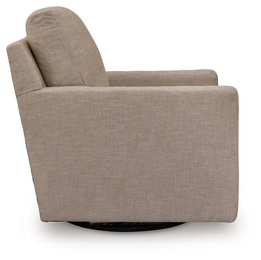 Freybourne Next-Gen Nuvella Swivel Accent Chair - Town Of Bargains Furniture - NY