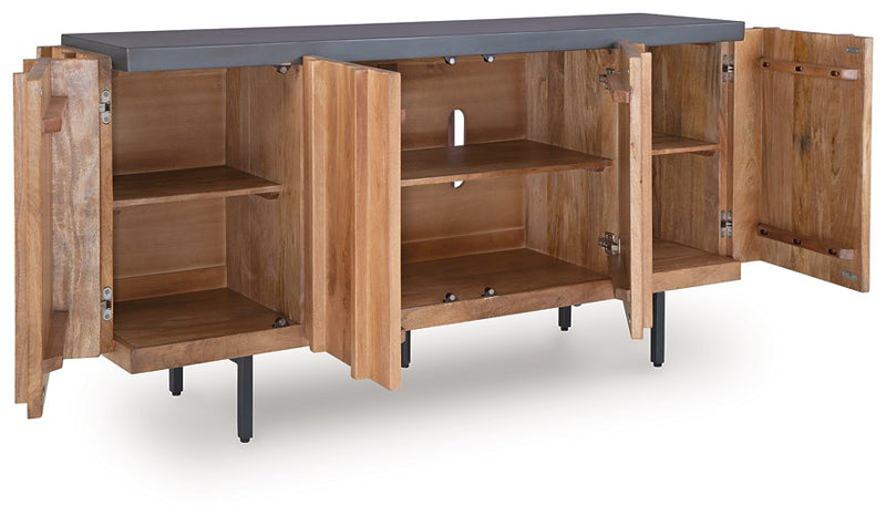 Quintavious Accent Cabinet - Town Of Bargains Furniture - NY