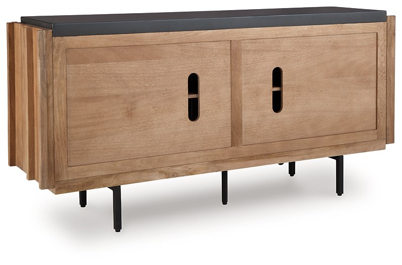 Quintavious Accent Cabinet - Town Of Bargains Furniture - NY