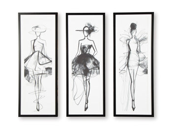 Mckerrick Wall Art Set (Set of 3) - Town Of Bargains Furniture - NY