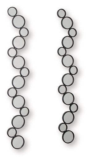 Vinler Accent Mirror Set (Set of 2) - Town Of Bargains Furniture - NY