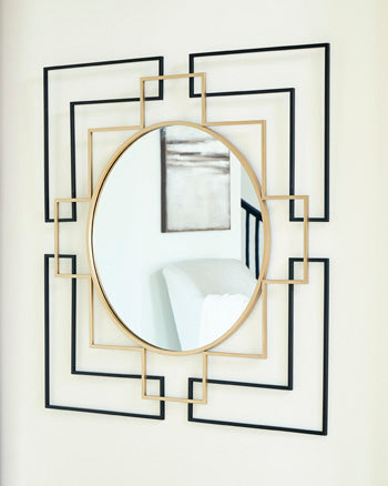 Oceanal Accent Mirror - Town Of Bargains Furniture - NY