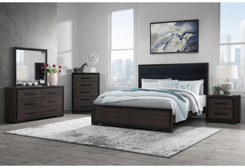 Amelia Brown Bed Group - Town Of Bargains Furniture - NY