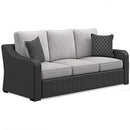 Beachcroft Outdoor Sofa with Cushion - Town Of Bargains Furniture - NY