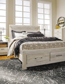 Bellaby Bed with 2 Storage Drawers - Town Of Bargains Furniture - NY