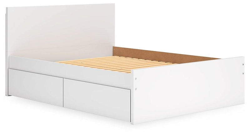 Onita Panel Bed with 1 Side Storage