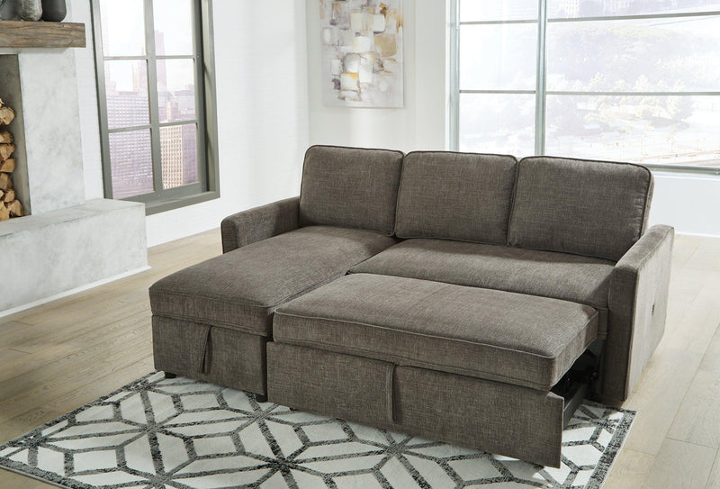 Kerle 2-Piece Sectional with Pop Up Bed