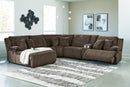 Top Tier Reclining Sectional with Chaise - Town Of Bargains Furniture - NY