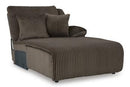 Top Tier Reclining Sectional with Chaise - Town Of Bargains Furniture - NY