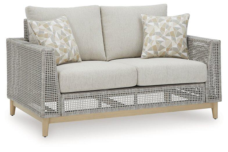Seton Creek Outdoor Seating Set - Town Of Bargains Furniture - NY