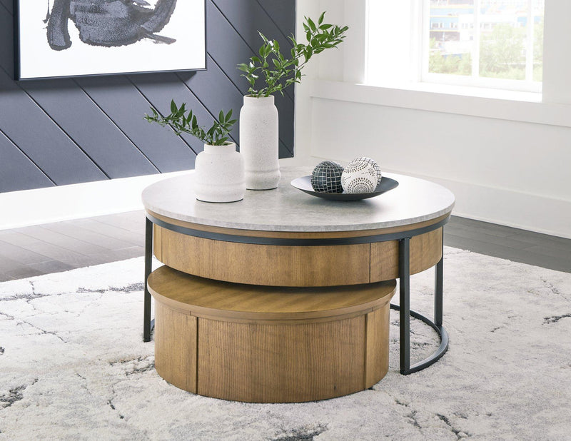 Fridley Occasional Table Set - Town Of Bargains Furniture - NY