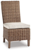 Beachcroft Outdoor Side Chair with Cushion (Set of 2) - Town Of Bargains Furniture - NY