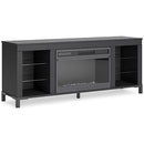 Cayberry Entertainment Center with Electric Fireplace - Town Of Bargains Furniture - NY