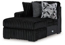 Midnight-Madness Sectional with Chaise - Town Of Bargains Furniture - NY
