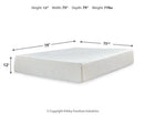 Chime 12 Inch Memory Foam Mattress in a Box - Town Of Bargains Furniture - NY