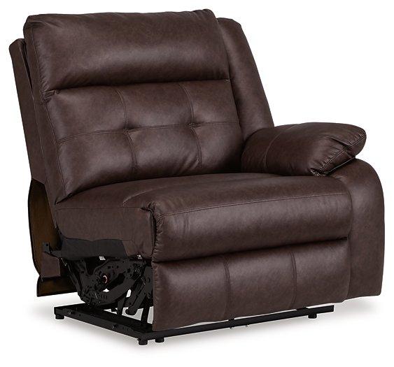 Punch Up Power Reclining Sectional Loveseat with Console - Town Of Bargains Furniture - NY