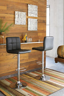 Bellatier Adjustable Height Bar Stool - Town Of Bargains Furniture - NY