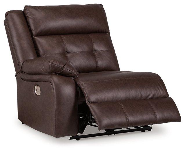 Punch Up Power Reclining Sectional Loveseat with Console - Town Of Bargains Furniture - NY