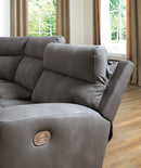 Next-Gen DuraPella Power Reclining Sectional Sofa - Town Of Bargains Furniture - NY