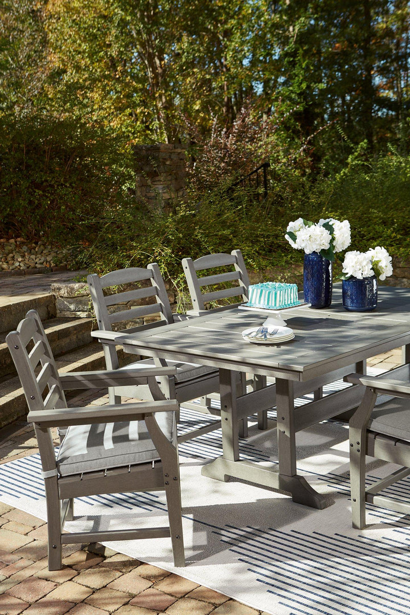 Visola Outdoor Dining Table with 4 Chairs