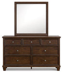 Danabrin Dresser and Mirror - Town Of Bargains Furniture - NY